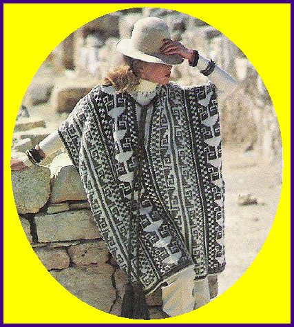 Hand Knitted Ponchos